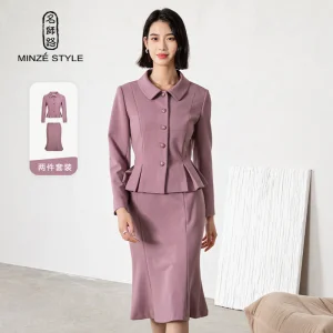 Autumn Office Lady Skirts Suit