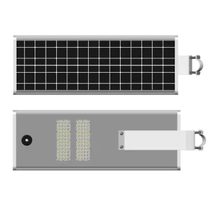 Integrated Solar Panel LED Street Light for Residential Parking Lot