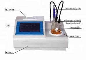 الت titration الرطوبة كارسون فيشر