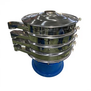 Stainless Steel Electric Flour Sieve/ Vibrating Screen Maize Starch Sieving Machine Flour Sifting Machine