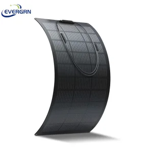 100W ETFE Ultra Lightweight Flexible Solar Panels for Marine RV Cabin Van Car Boat Camping Curve Surfaces