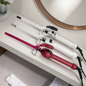 Wholesale Price Electric PTC 9mm Small Wand Curling Iron Professional Ceramic Tourmaline Coating Barrel Hair Curler LED Display