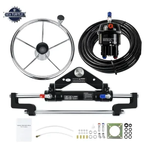 Sistema de Direção Hidráulica para Motor de Popa com Kit de Direção Hidráulica para Barco