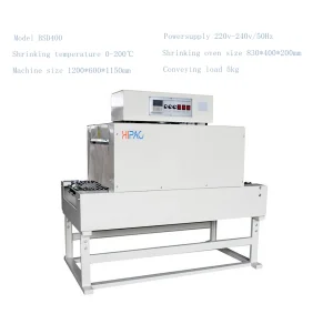 Hipac BSD400 Semi-Automatic Shrink Packing Machine
