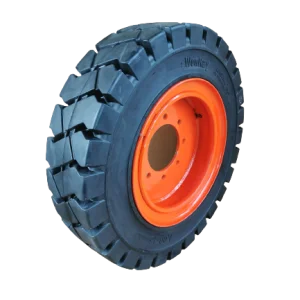 Wholesales Manufacturer Price Forklift Solid Tire 7.00-15 Front Wheel 6holes 6.00-9 Rear Tire Back Wheel 5holes
