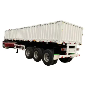High-Strength Steel Semi Full Truck Trailer with Quick 20-Day Delivery