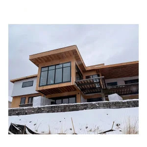 Ventana tres rieles