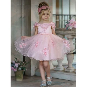 MQATZ Girls Party Dress Sequin