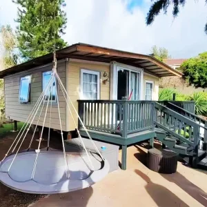 Prefabricated Customized Modular and Expandable Container Apartments in Australia, with Luxurious Two Bedroom Bathroom and Shower Activity Room