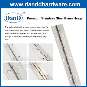High Quality Brass Continuous Hinge Stainless Steel Piano Hinge for Door