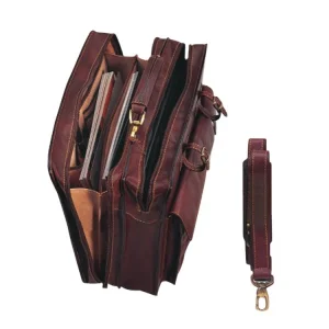 Custom Premium PU Leather Briefcase