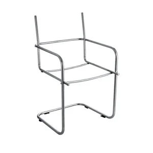 Custom 304 stainless steel chrome dining chair frame