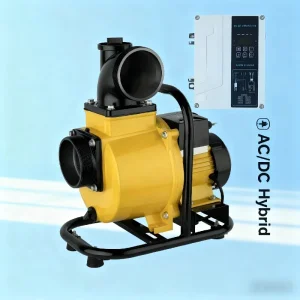 4HP 4inch Hybrid Solar Surface Centrifugal Water Pump System with Control Box