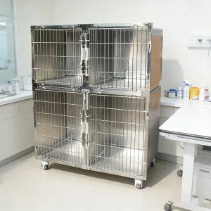 Stainless Steel Kennels Veterinary Cages