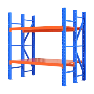 Heavy Duty Industrial Pallet Storage Racking 400kg/600kg/800kg/1500KG Capacity Per Layer Adjustable Steel Warehouse Rack