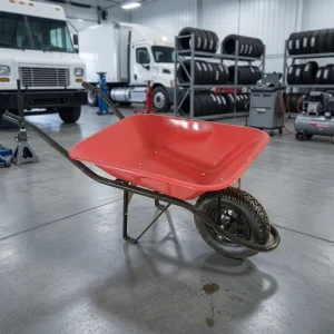 Manual Metal Tray Wheelbarrow WB6414