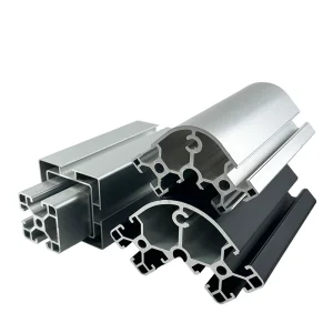 Low Price Customized National Standard Silver Industrial Windows Aluminum Extrusion Profile