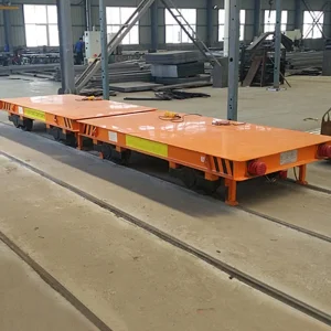 Electric Flatbed Truck for Transport Industrial Transfer Cart