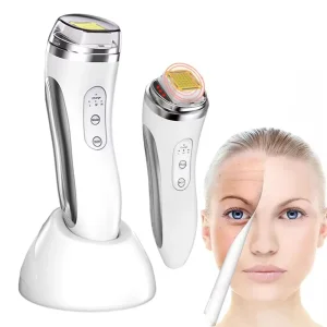 Electric Dot Matrix Microcurrent Skin Tightening Rejuvenation Wrinkle Removal Waterproof Portable Face Massager Home EU/UK/JP/US