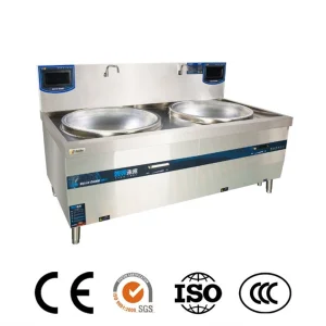 Stainless Steel Electromagnetic Freestanding Induction Range