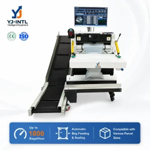 Máquina de Embalagem Automática de Mesa para Sacos Expressos