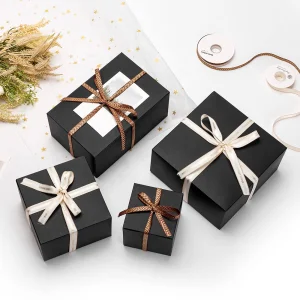 Exquisite Business Gift Box Ribbon Bow Window