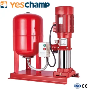 11HP Vertical Multistage Jockey Pump Fire System with Pressure Tank