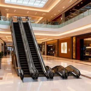 Atrium Showcase Escalator