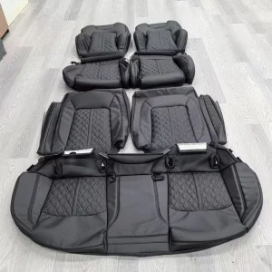 Source Factory Full Set Cowhide Leather Seat Cover Custom Fit