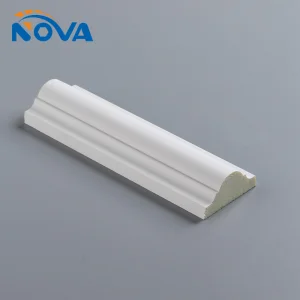 Interior Waterproof Easy Install Flooring Skirting Board Baseboard Polystyrene PS Skirting Board