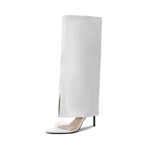 9cm Chunky Heel Boots