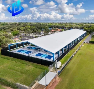 Tianying Modern Light Steel Structure Prefabricated Basketball Gym