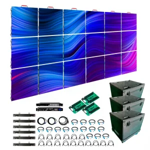 Seamless SMD Factory Discount Price Outdoor Church Rental Stage Backdrop LED Wall For Stage Background Design