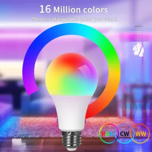 Best Price Dimming Color Adjustment Tuya Smart Bulb Bluetooth APP Control 9W LED Bulb Light