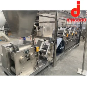 Máquina de Fazer Macarrão Espaguete Elétrica Comercial Indomie Alemanha Linha de Produção Totalmente Automatizada