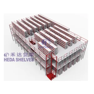 HEDA Heavy Duty Steel Mezzanine Rack System