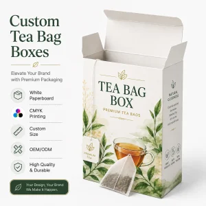 Wholesale 350g 400g 18pt SBS Tea Tag Accept Custom Logo