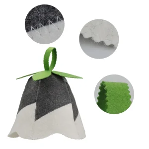 Discount Wool Felt Thermal Protection Spa Hat