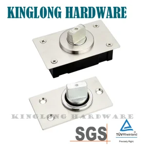Stainless Steel Glass Door Pivot Systems Patch Fitting Glass Wooden Swing Door Floor Spring Floor Pivot