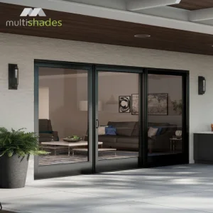 Secure Building Material Door High-Performance Security Door Sliding Door Stylish Aluminium Sliding Door Featuring Easy Smart Opening System