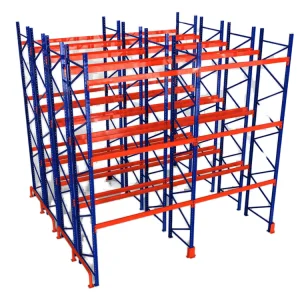 Wholesale Heavy-Duty Selective Pallet Rack Beam Shelves High Lifting Capacity Cheap Metal Steel Storage Industrial Warehouses