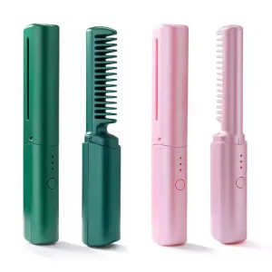 2 in 1 Lazy Straightener Hair Hot Comb