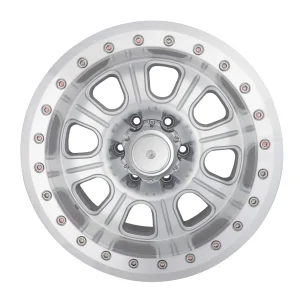 High Performance Durable True Beadlock Silver Alloy Wheel
