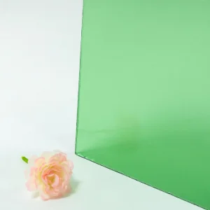 Solar Control Coated Glass Factory Windows Blue Eflective Glass for Balcony Doors