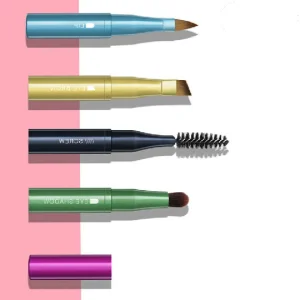 Conjunto de brochas de maquillaje para ojos y labios