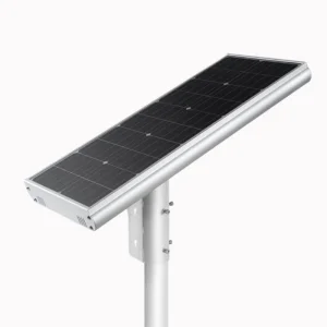 Outdoor Solar Street Light Pole LiFePO4 Battery Overcharge Protection Solar Powered Road Light