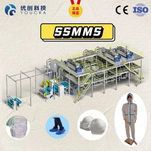 Ssmms Nonwoven Fabric Production Machine for Medical Bandages