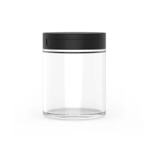 China 230g Capsule Essence Glass Container Pad Face and Body Cosmetic Jar