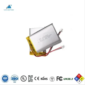 Factory Lithium Polymer Battery Lipo Cell 3.7V 103450 2000mAh for Wireless Tracker