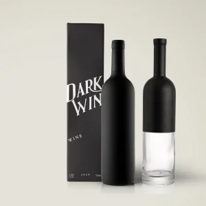 Wholesale custom 700 ml round shape liquor bottle